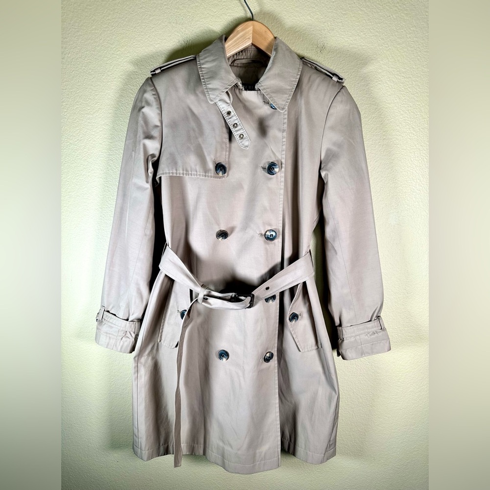Ralph Lauren Women’s Trench Coat Cotton Blend - Picture 4 of 15